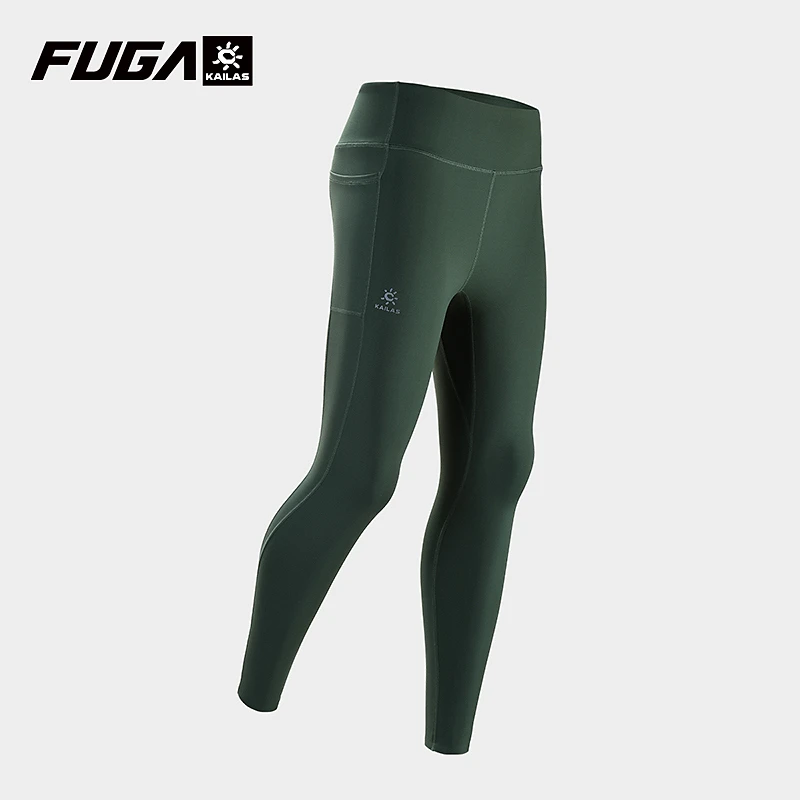 KAILAS凯乐石户外运动透气速干女款轻量修身弹力跑步跑山长裤秋冬