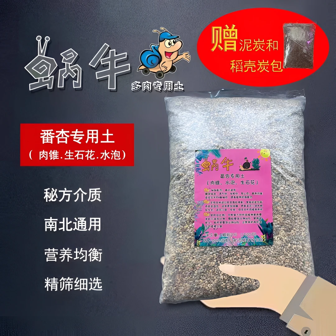 ［小模小样空中花园推荐］蜗牛精品番杏专用颗粒土