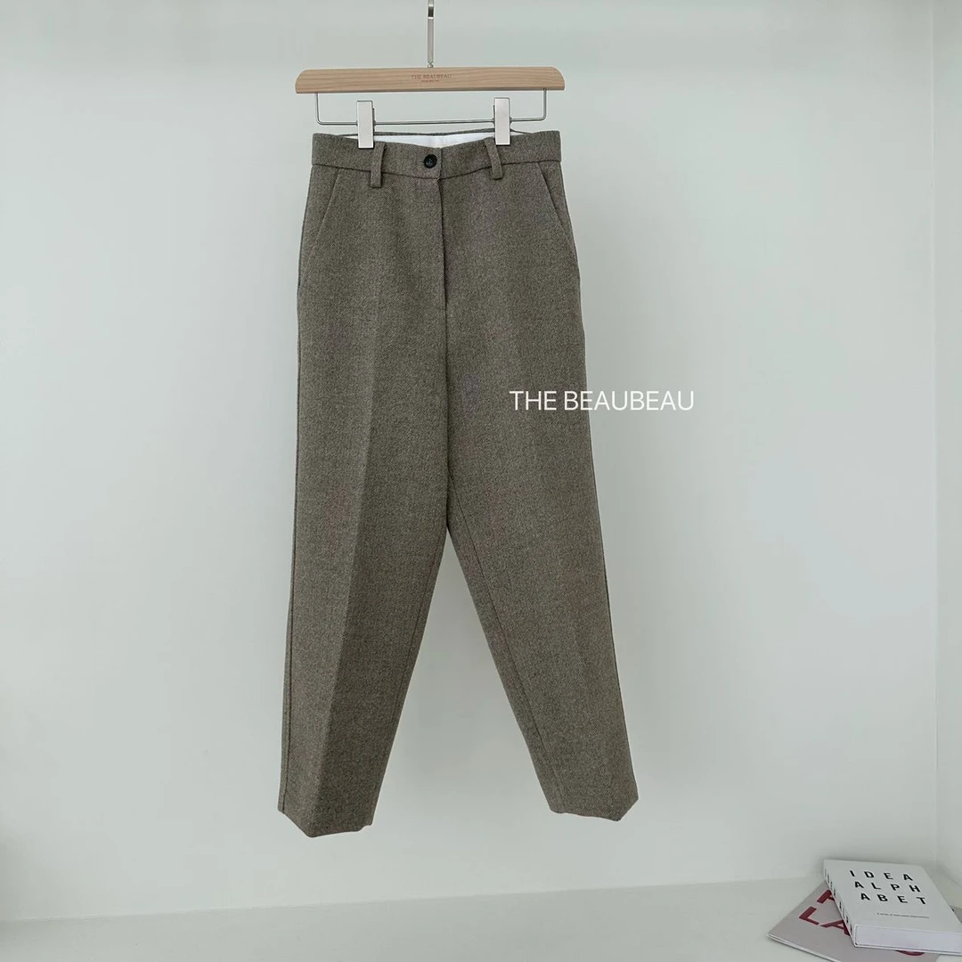 （布布款） 冬季高端洋洋厚西裤TBB0752