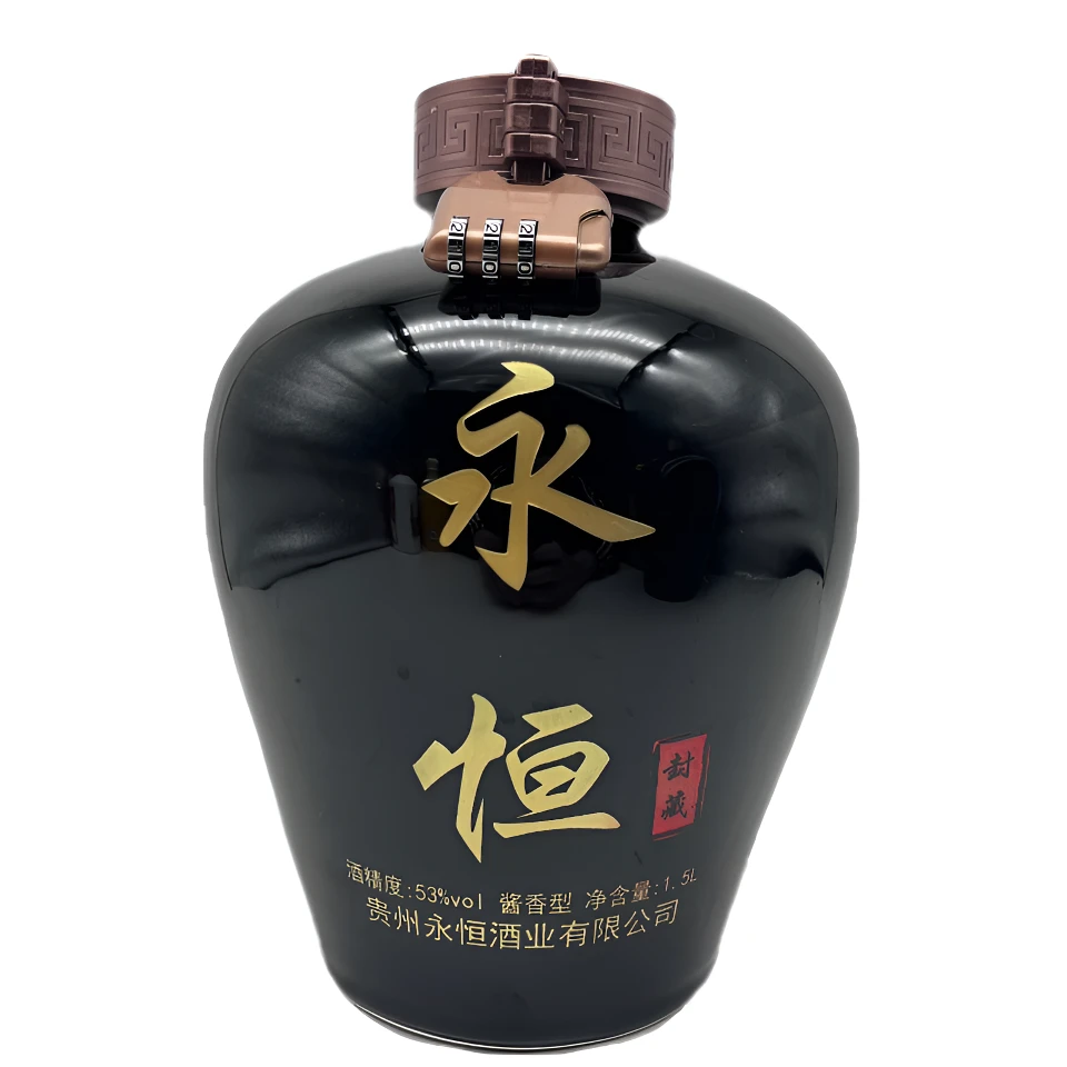 永恒贵州永恒酒厂永恒坛装1500ml*坛装53度酱香型白酒53度1500