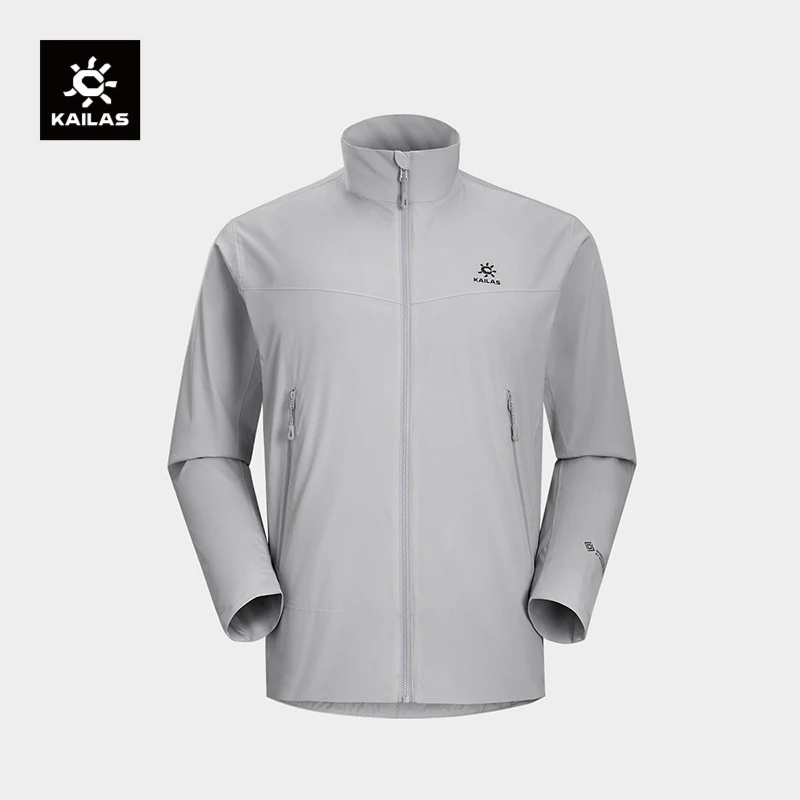 KAILAS凯乐石雷鸟LT立领软壳衣GTX防风防泼户外运动登山徒步男款