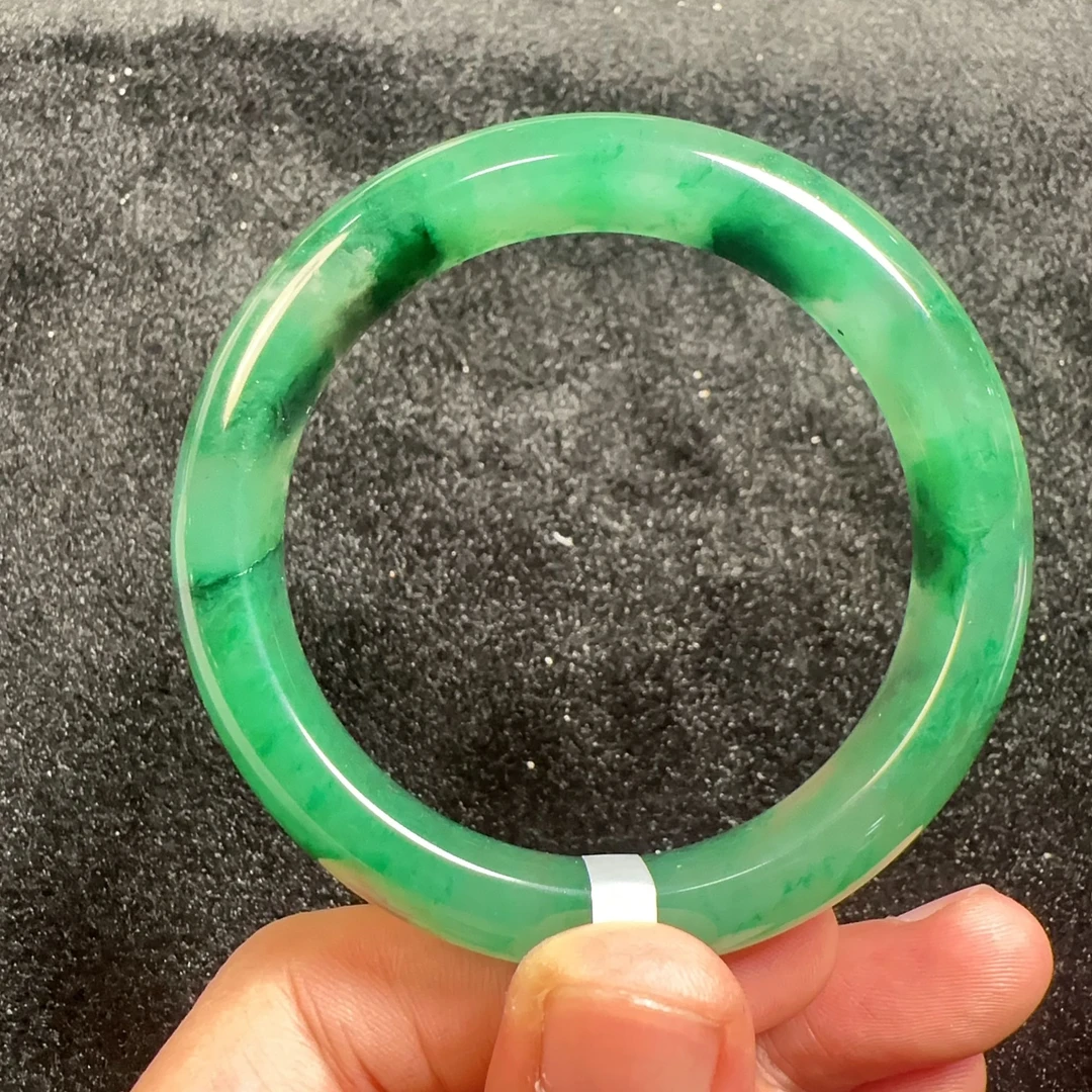 天然石英质玉非洲翠手镯 187号 多样性发货