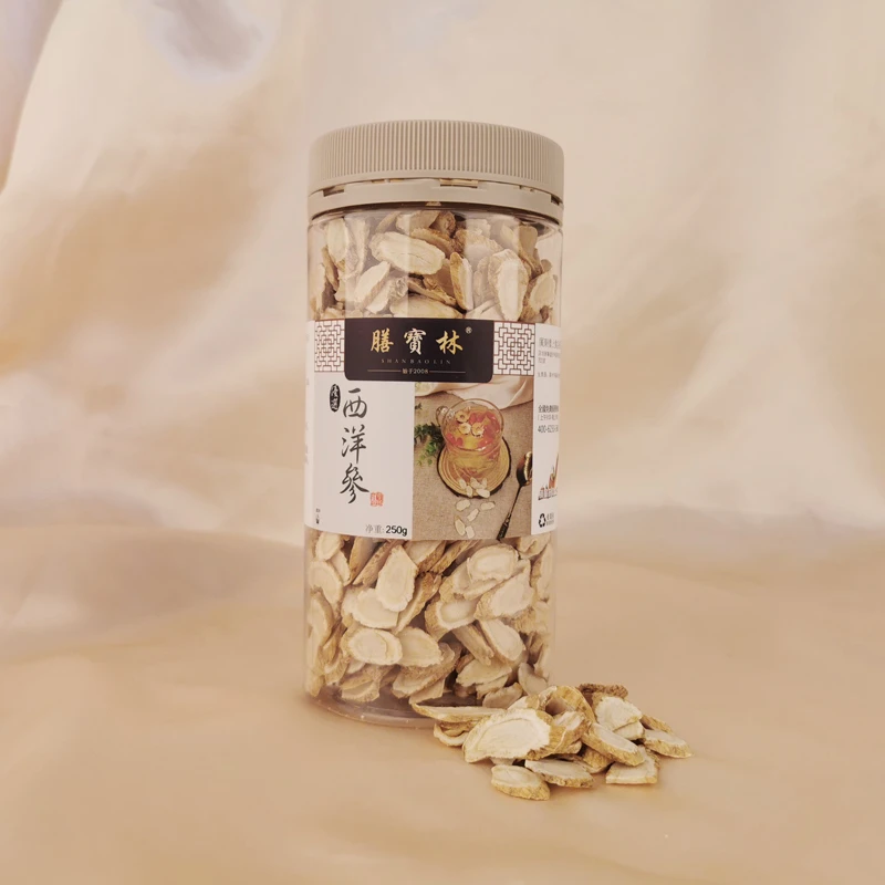 正宗加拿大进口西洋参软质老参厚片手工切片加拿大