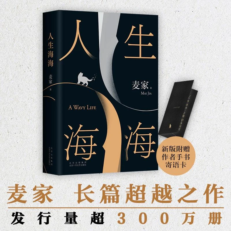 赠手写寄语卡】官方正版 现货 人生海海2023版 麦家茅盾文学奖得
