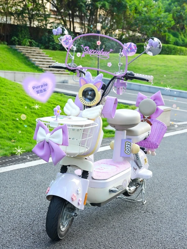 爱玛元宇宙pro电动车装饰挡风板后视镜脚垫架挂钩防水收纳包贴画