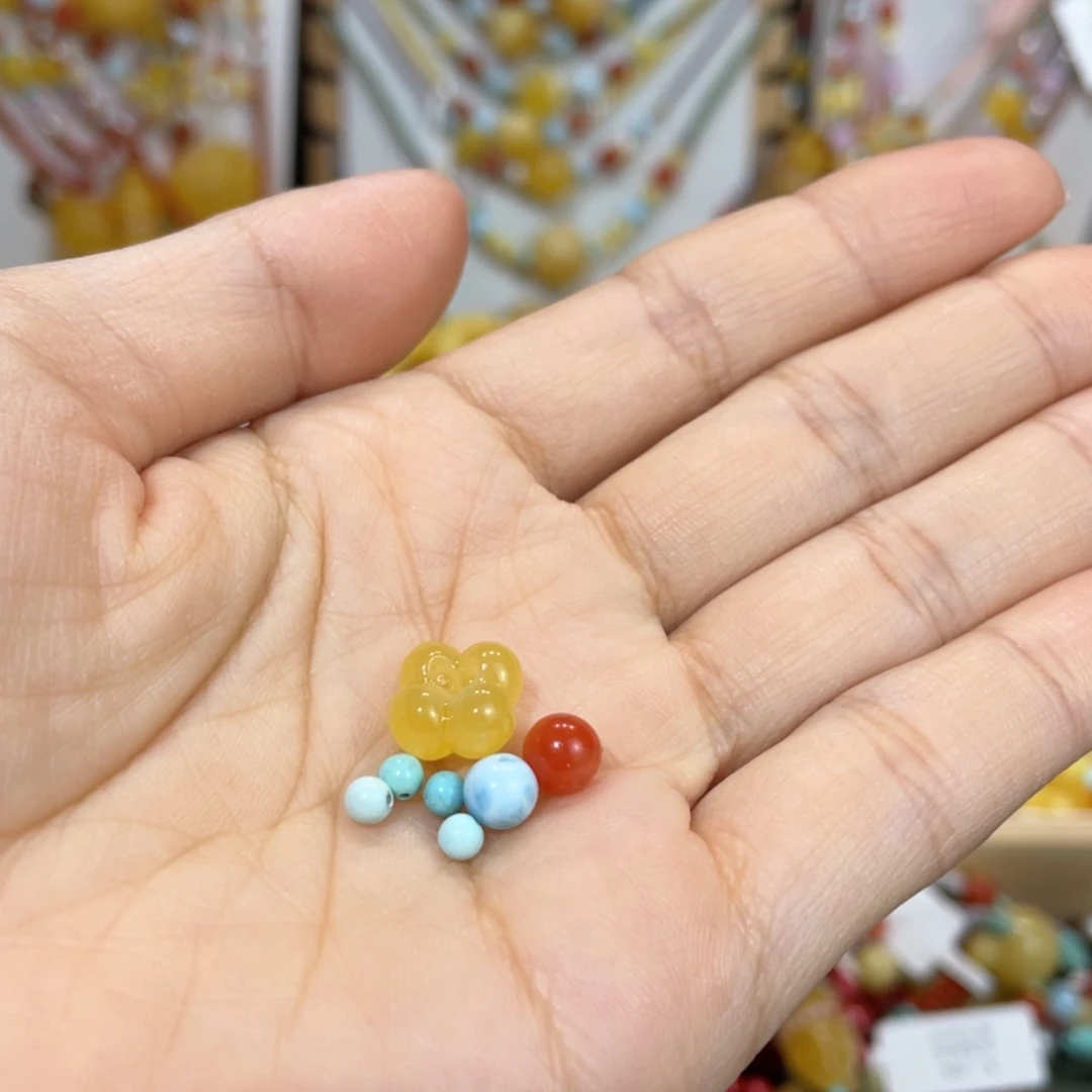 【闪购商品】蜜蜡裸石未镶嵌依**咪