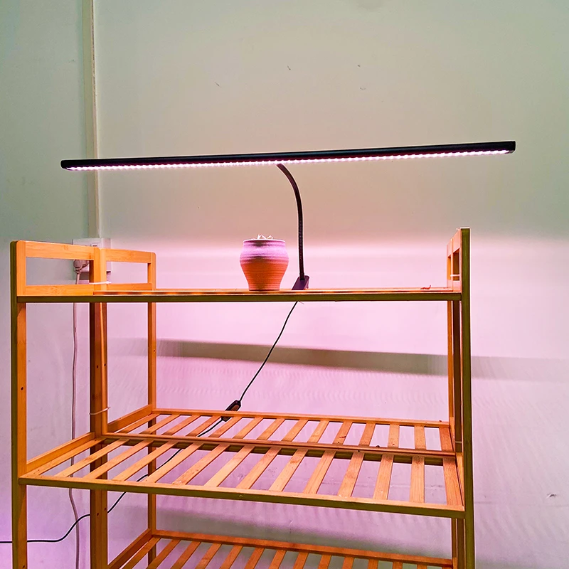 喜浪全光谱植物生长补光灯多肉家用上色防徒长花架夹子款定时绿植