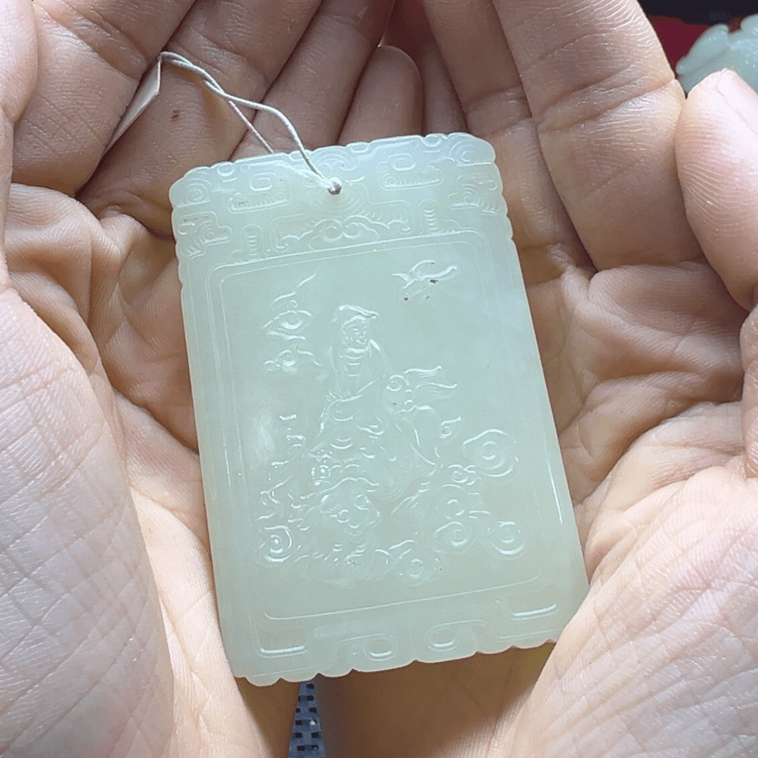 和田玉挂件未镶嵌