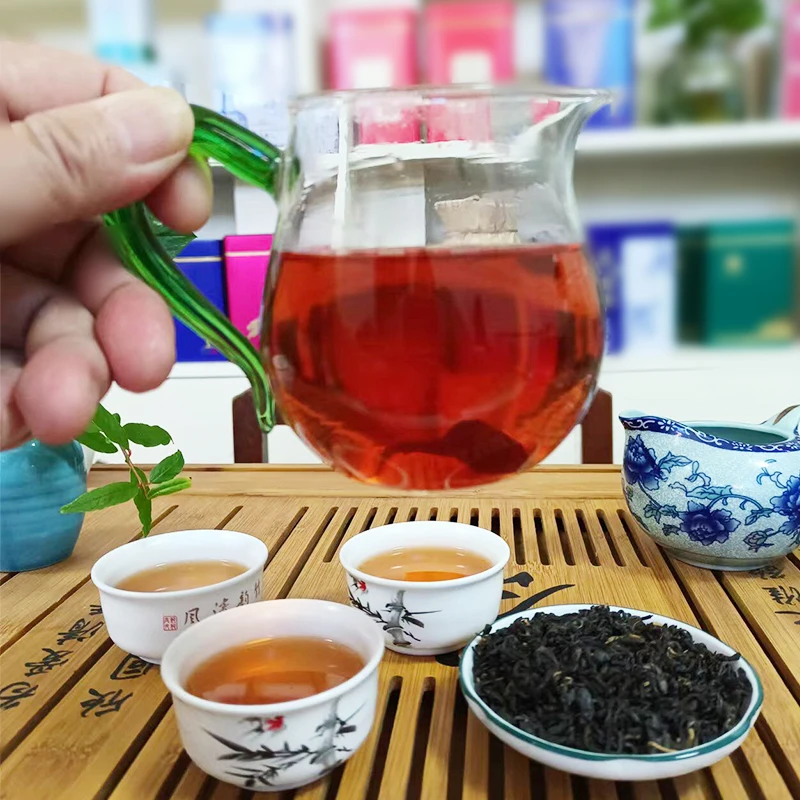 新茶叶黄山茶农批发高山红香螺雨前祁门红茶/250克