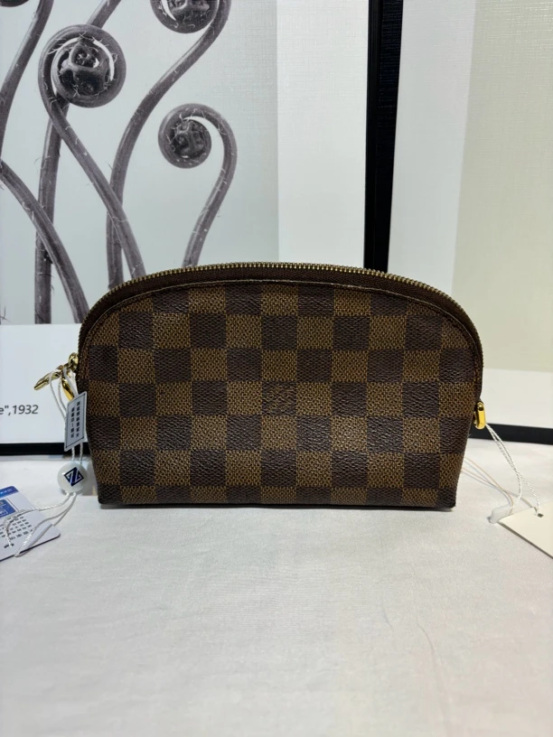 95新 LouisVuitton/路易威登 T039/LV棋盘格小贝壳