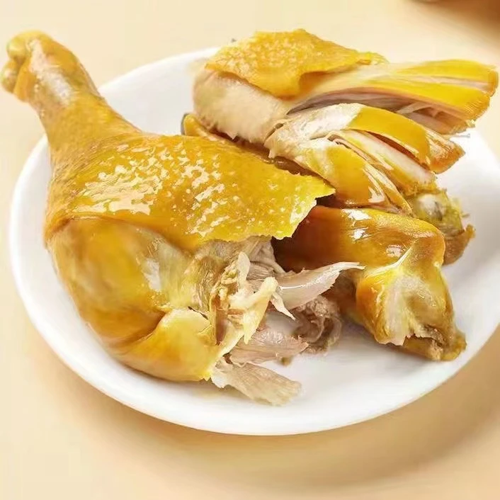盐焗鸡腿大鸡腿开袋即食真空包装休闲零食整箱批发特价大鸡腿营养