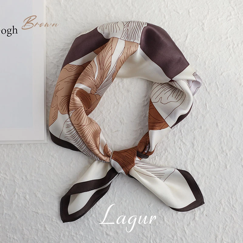 素描简笔-浪漫之旅百搭方巾100%桑蚕丝真丝丝巾发带时尚礼物