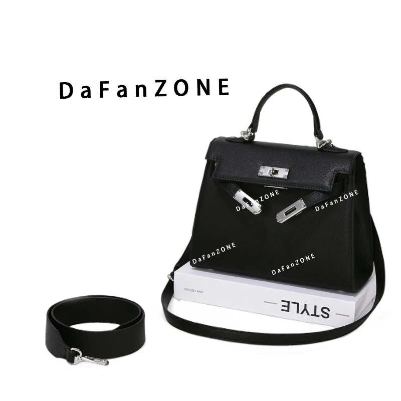 【芝麻集】GQ-8468-黑色RAIN.CUN简约腋下时尚潮流斜跨轻奢女包