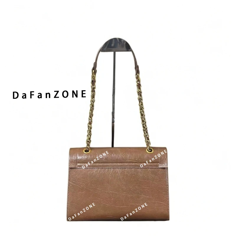 【芝麻集】SKL-7216-摩卡色RAIN.CUN夏季新款腋下斜跨轻奢女包