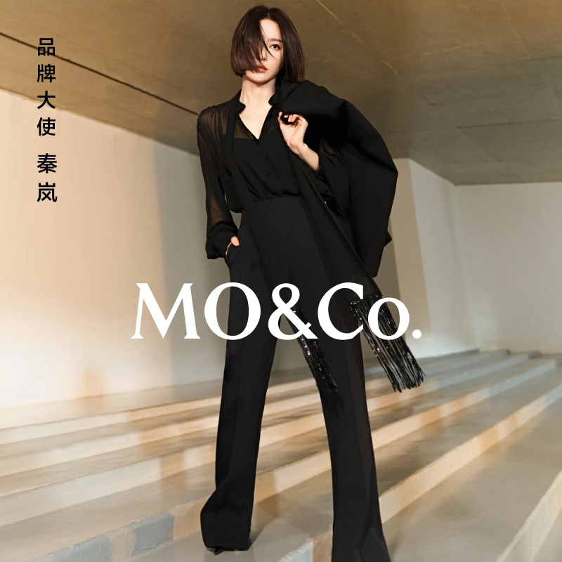 【moco秦岚同款】休闲裤RECTO设计师联名冬MBD4PAT033