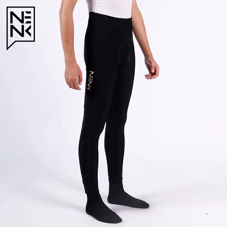 NENK男士冬季防风抓绒骑行裤无背带-乔伊