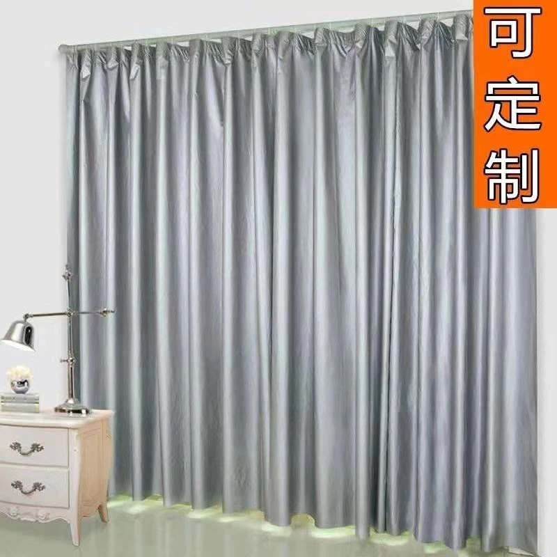 三倍涂银双面银布料保暖遮光布防风隔热防水防晒窗帘布阳台厂房