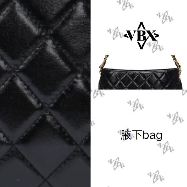 (全新未拆封)VBX 轻奢小众黑色时尚气质真皮黑色女士包