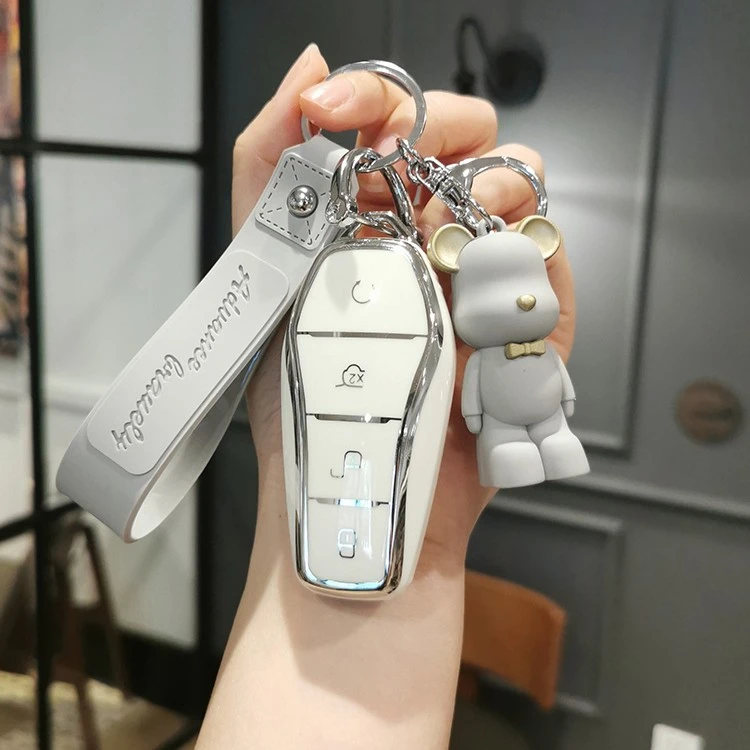 达佰格适用比亚迪海豚钥匙套汉宋秦元plusdmi宋pro 汉ev驱逐舰05
