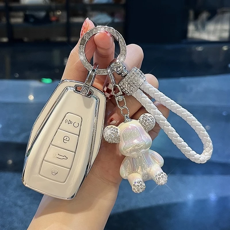 适用吉利钥匙套星越L帝豪gs博越缤越星瑞缤瑞ICON熊猫mini壳包扣
