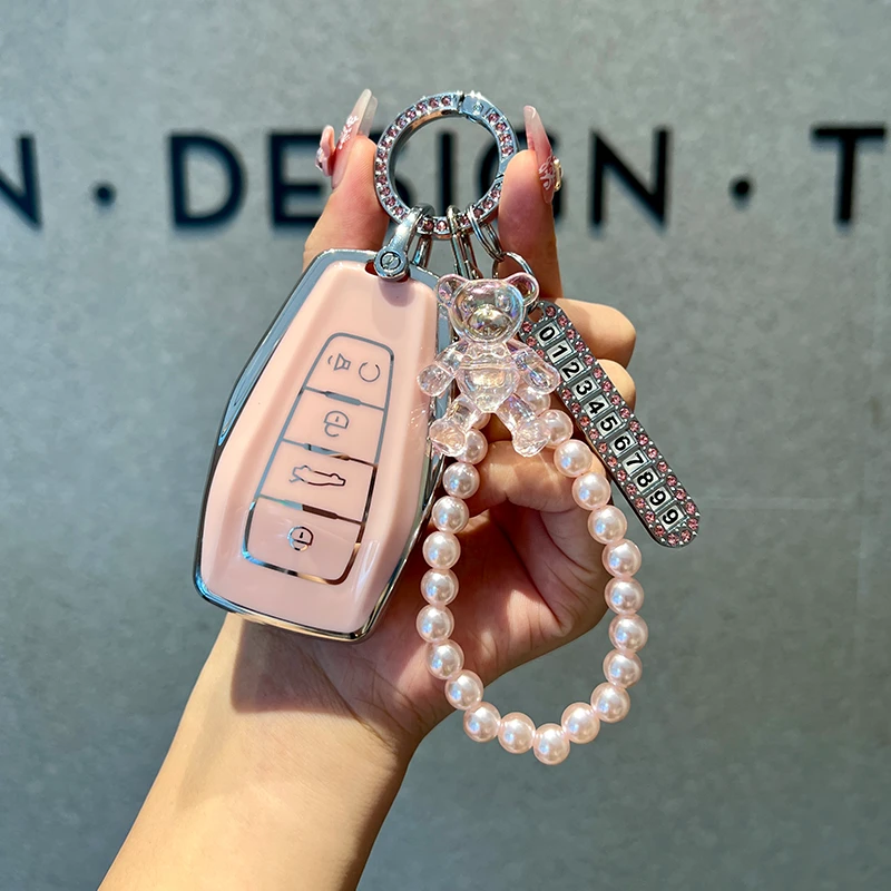 适用于吉利钥匙套星越l星瑞博越缤越cool缤瑞帝豪gs车s扣2023款女