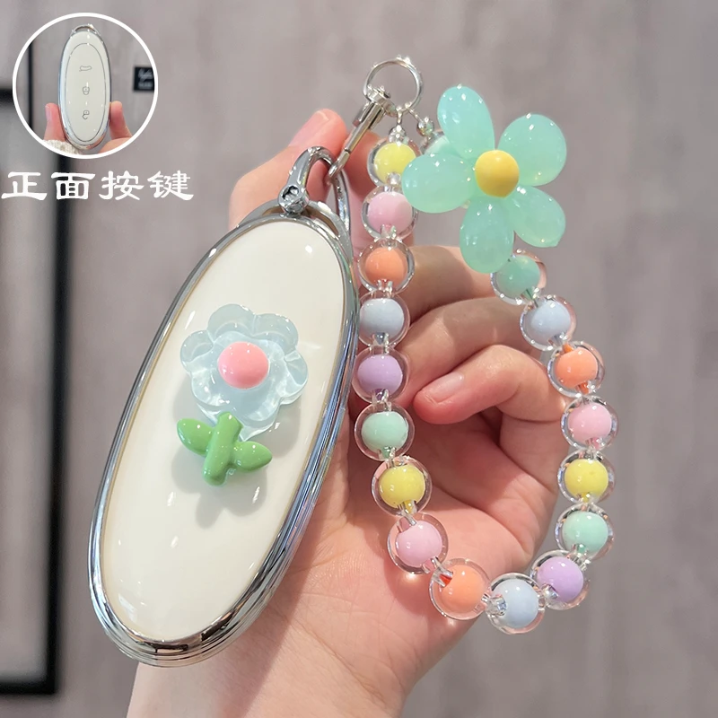 适用于2024款东风纳米01钥匙包纳米新能源汽车遥控钥匙保护套壳扣