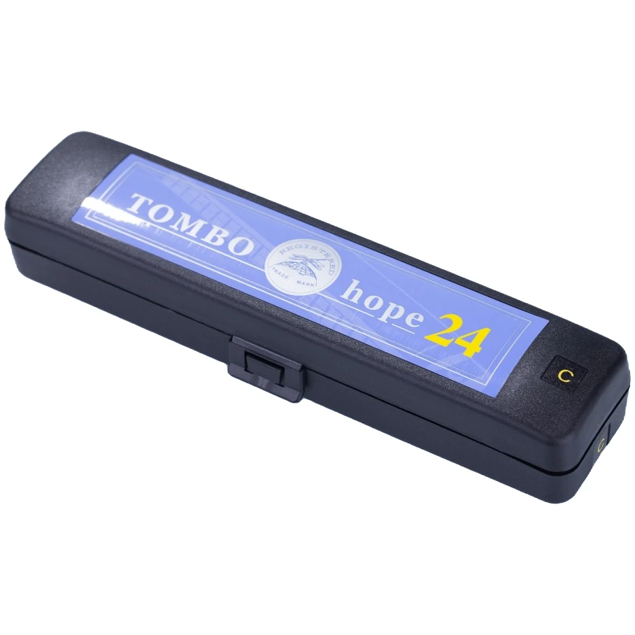 TOMBO/通宝百年老品牌经典型号6624复音口琴初学基础款演奏乐器