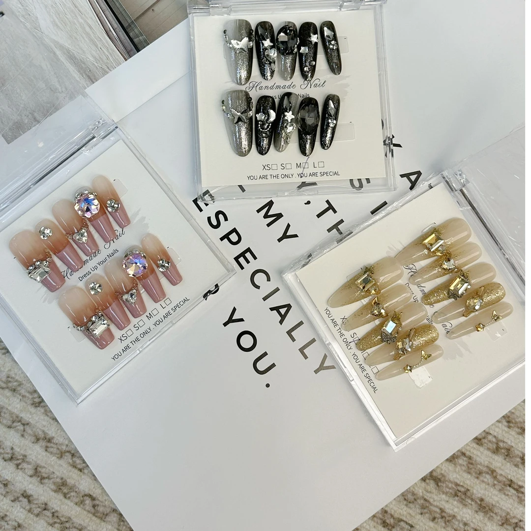【手工穿戴甲】孤品 下单备注编号！纯手工穿戴甲 完美主义慎拍