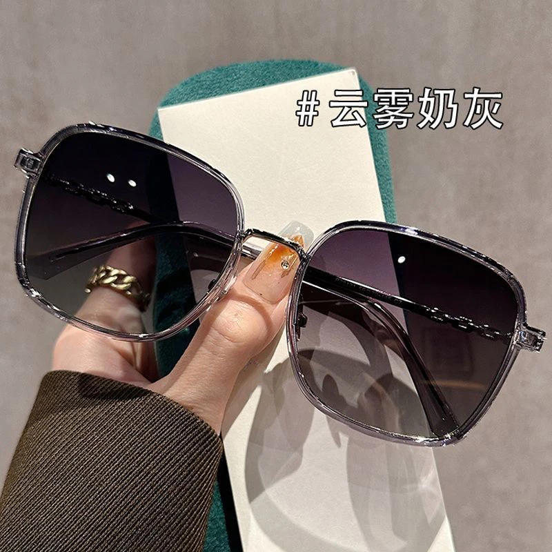 开车近视墨镜防晒大框2025年新款潮大脸显脸小眼镜感太阳女