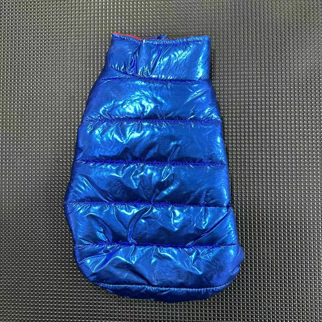 TC221宠物两面蓝色冬季棉服