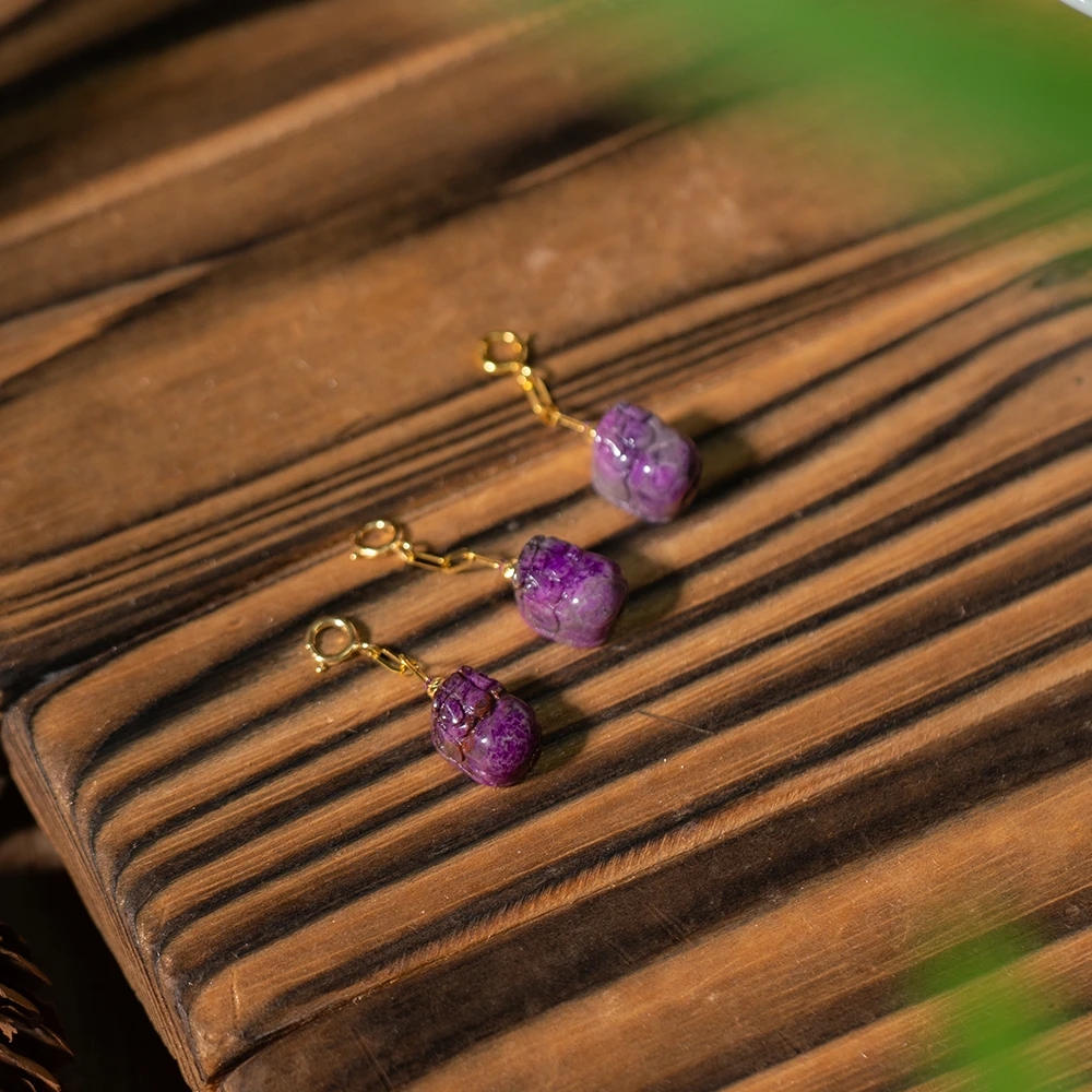 顺兴丨18K金桃红舒俱来貔貅滴流/多样性发/发一个/P5307