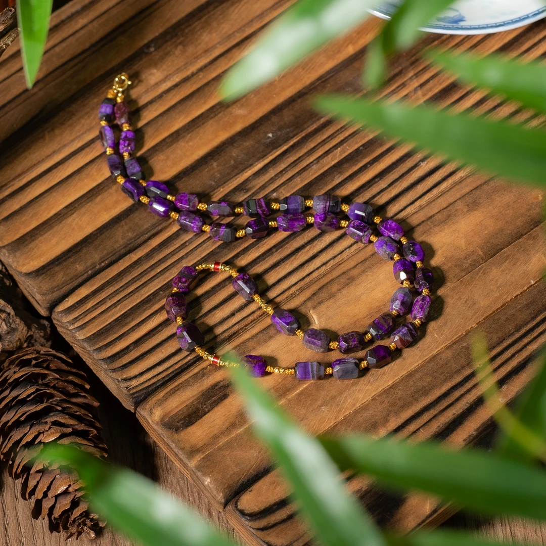 世间臻宝-温梨初丨18K金丝绒舒俱来项链/45cm/多样性发/P5848