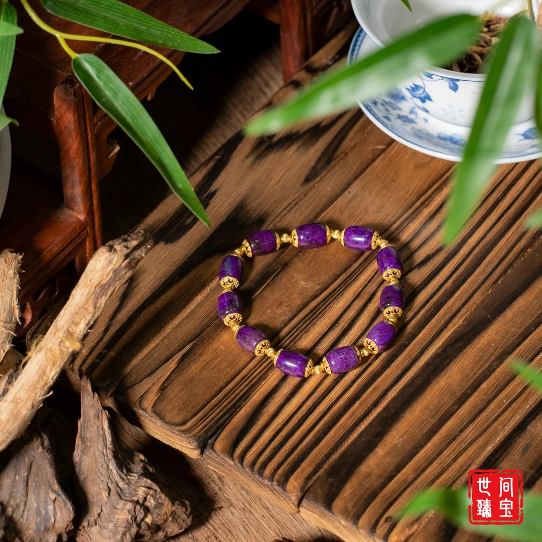 大幸运丨18K金舒俱来桶珠手串/手围16/多样性发/P3851