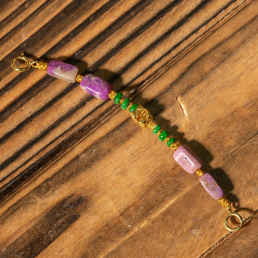 世间臻宝-白初 | 18K冰桃红舒俱来延长链/6cm/多样性发/P5855/100