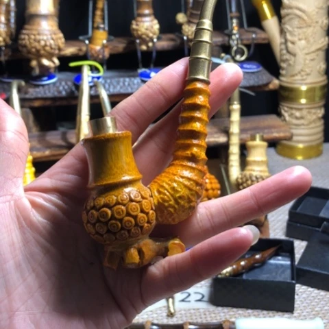 竹竹雕烟斗。。。。。。。