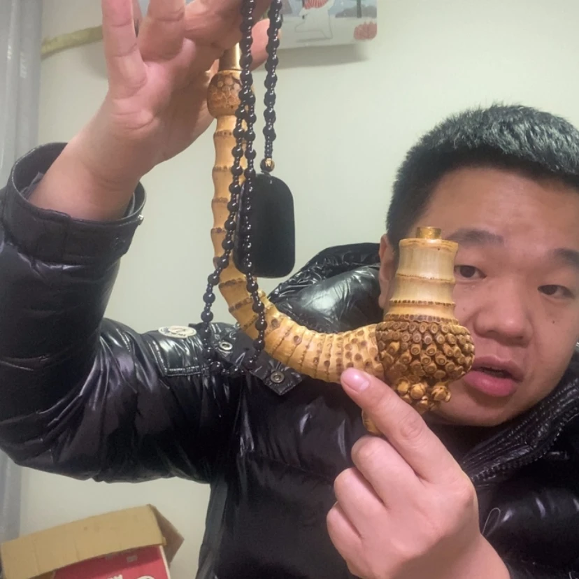 【闪购商品】竹根雕彭
