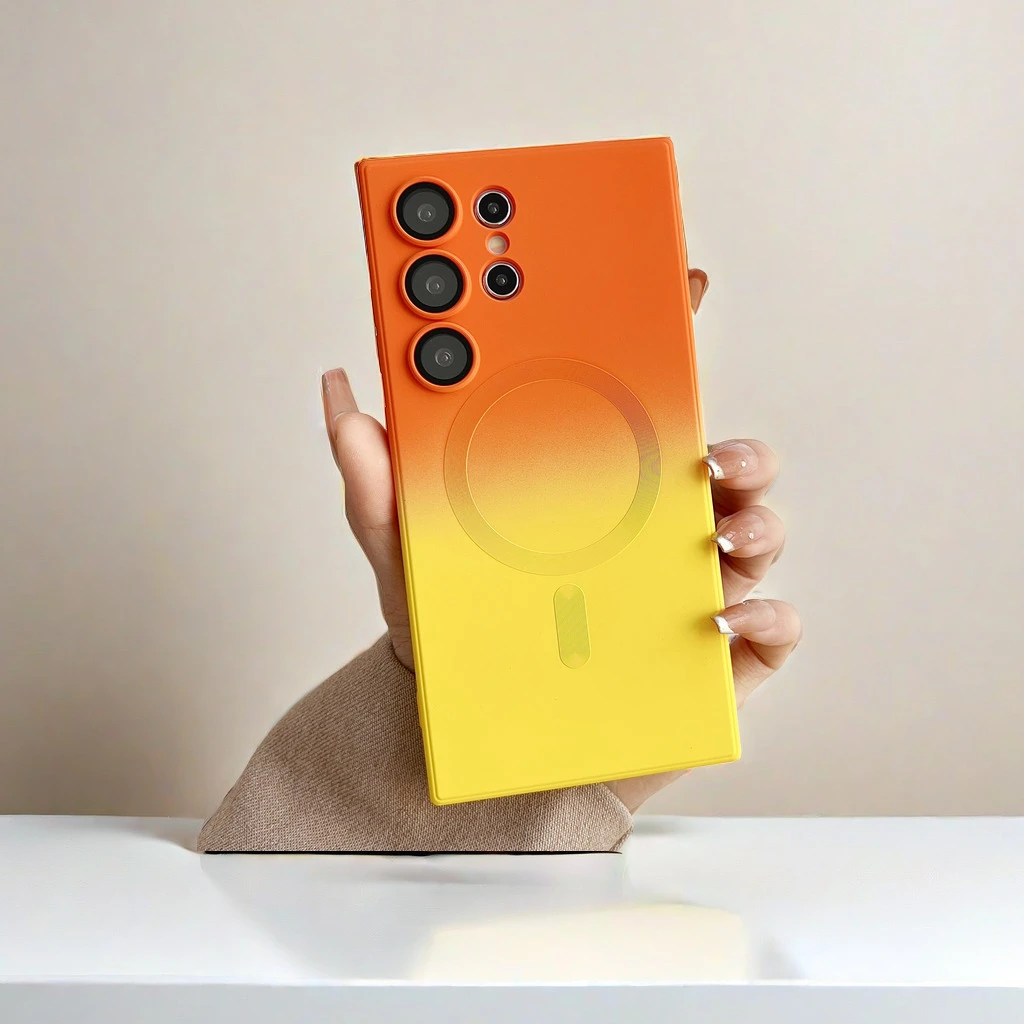 纯色适用三星s22ultra手机壳s23s24ultra硅胶s21s22Plus防摔s23u