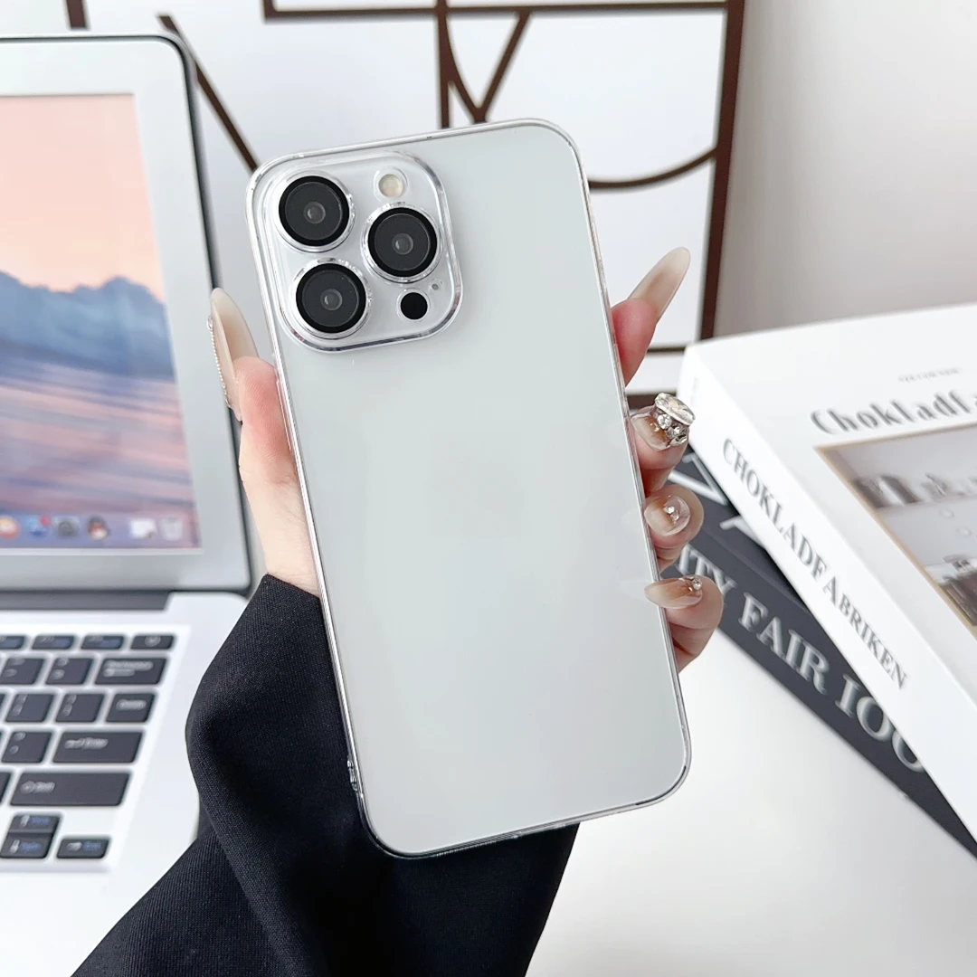 高级感适用苹果15Pro手机壳14ProMax透明iphone13/12Pro全包13Pro