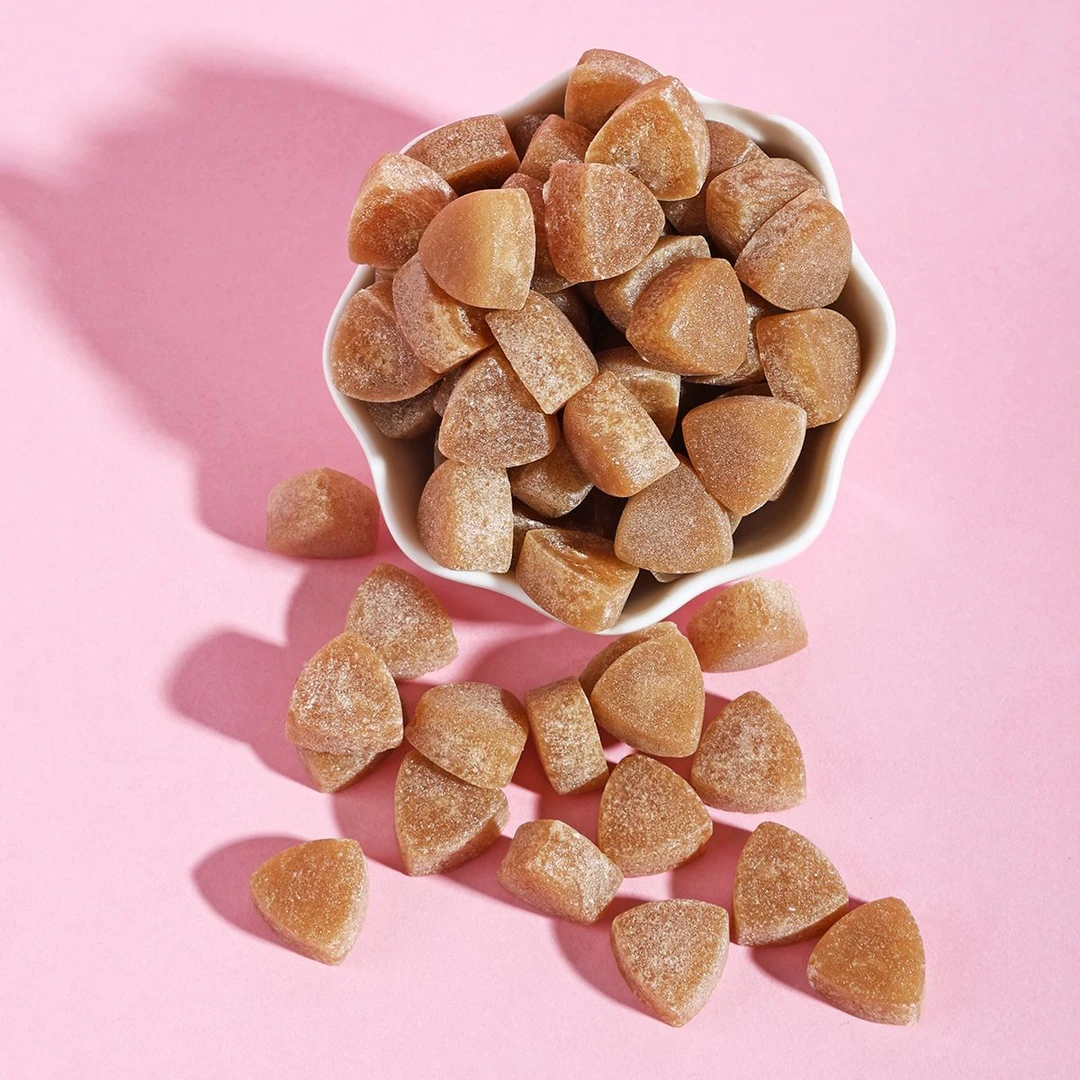 蜜桃乌龙茶含片茶叶糖果草本植物萃取清新口气糖