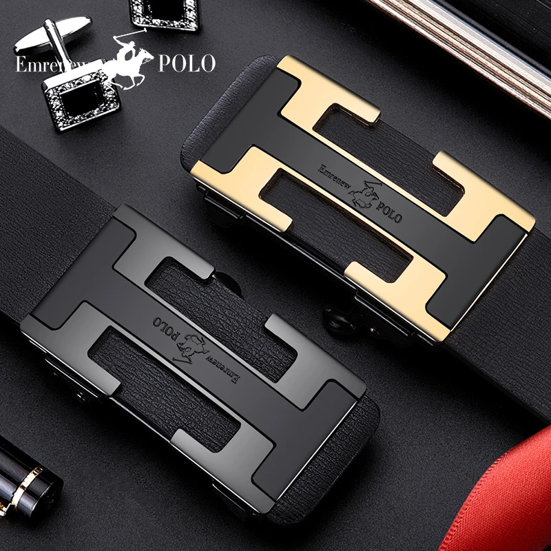 EMRENEWPOLO/安普里保罗百搭真皮牛皮腰带皮带男士皮带韩版裤腰带