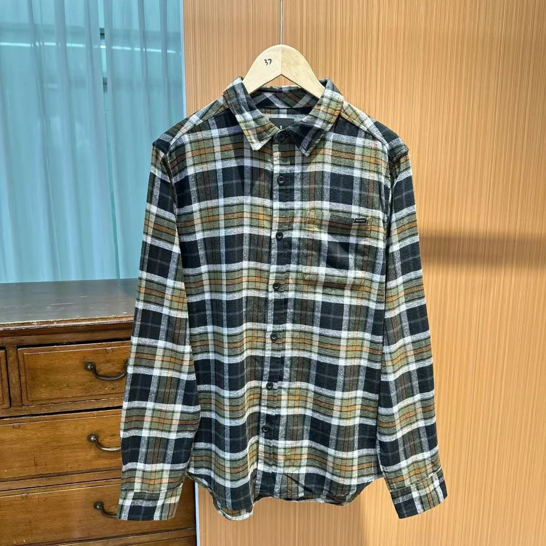 Hur 男款亲肤柔软棉感百搭休闲衬衫 DM24F344