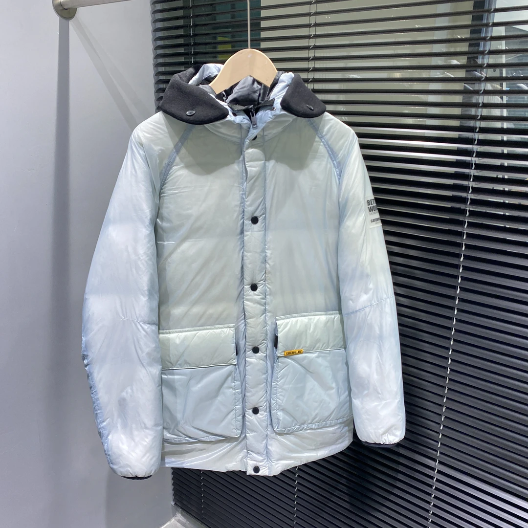 CAT 男款休闲中长款羽绒服 微瑕 26291 DM24D650