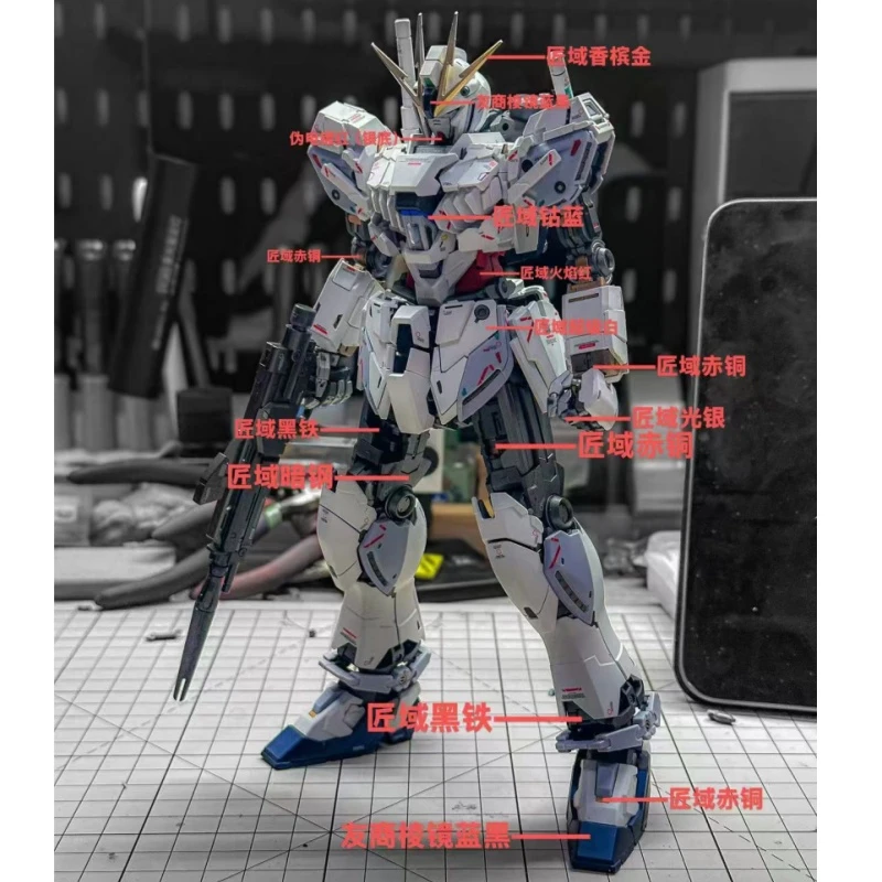 卡版叙述高达 匠域油性漆 配色表