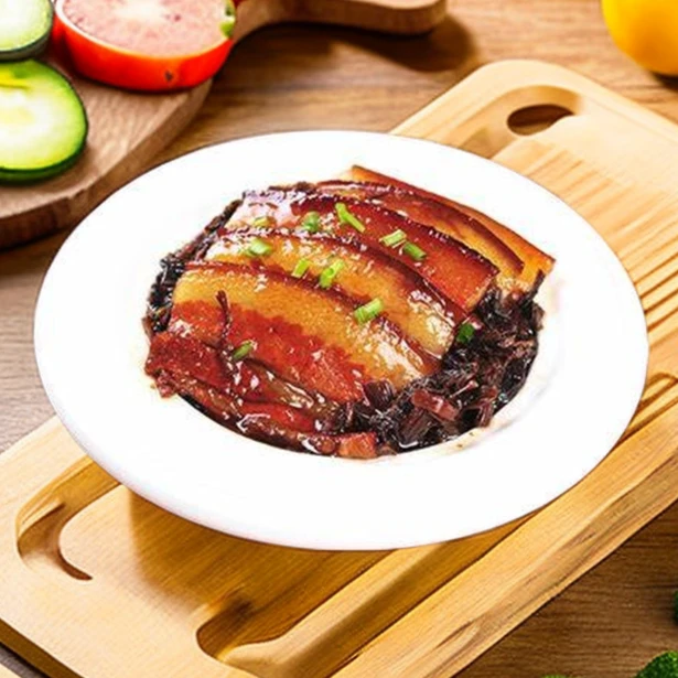 【29.9 三大盒】1500g正宗虎皮梅菜扣肉加热即食虎皮碗下酒菜预制菜