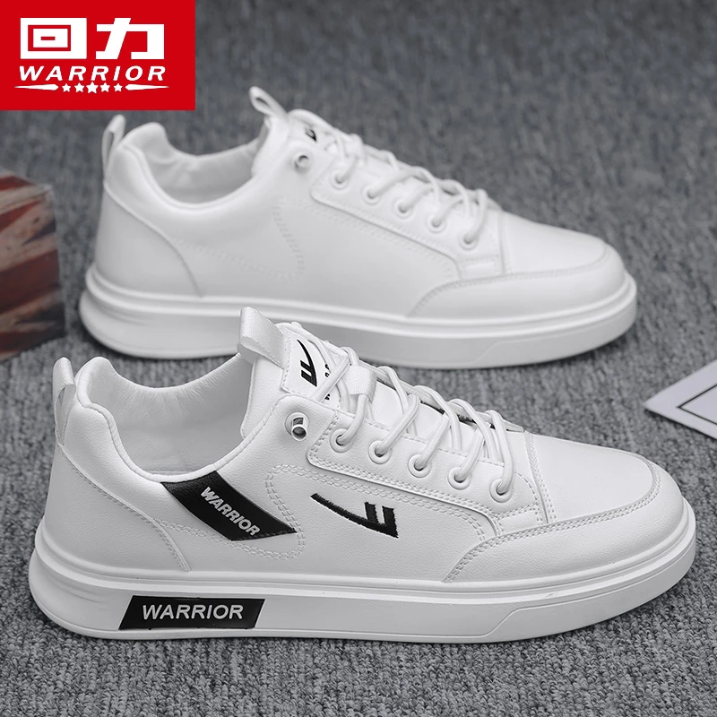回力小白鞋冬季新款干净感痞帅男鞋百搭潮流一脚蹬男士休闲板鞋潮