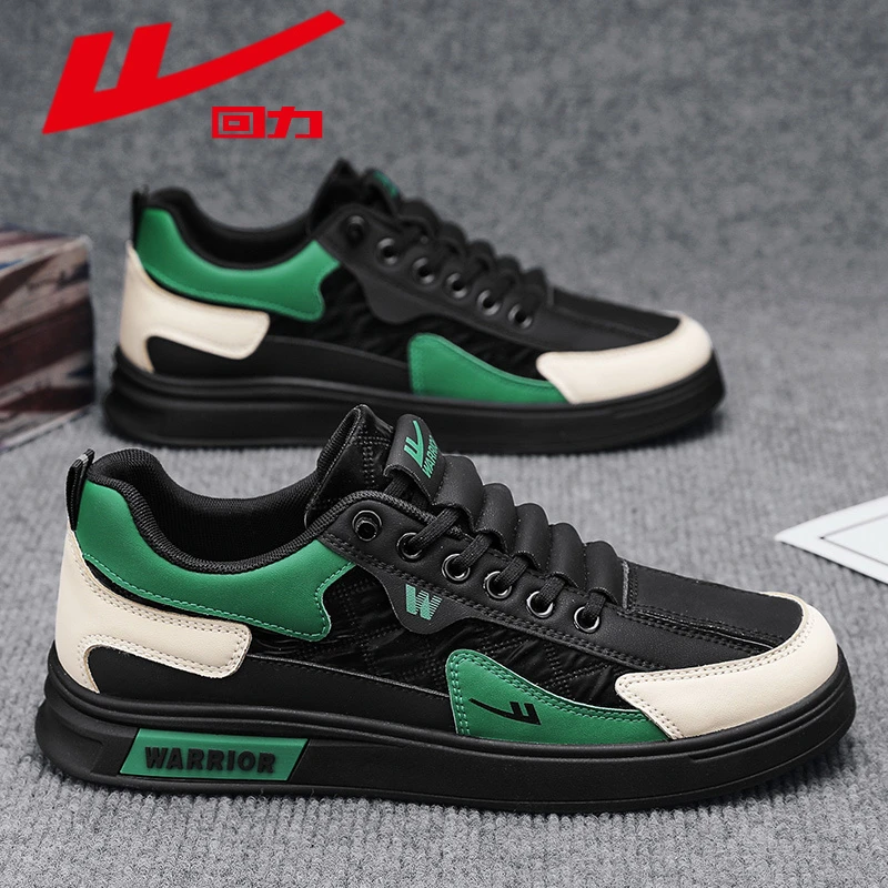 回力帆布鞋子男款爆款2025新款开车男鞋运动工作软底轻便休闲板鞋