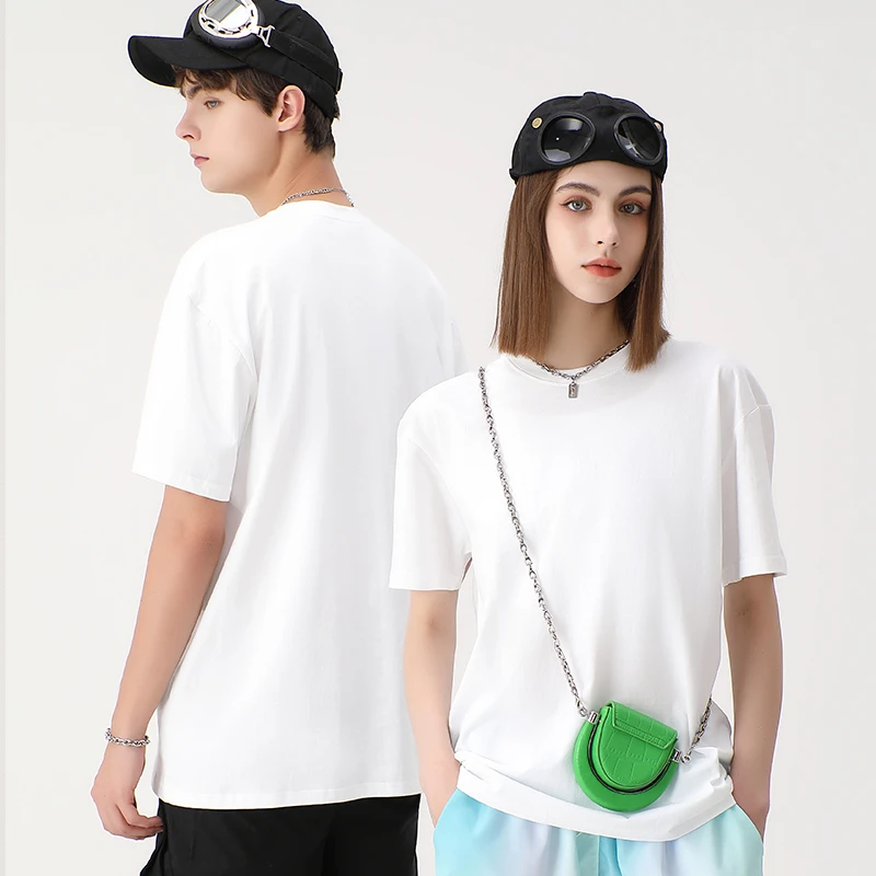 240克重重磅短袖 【纯色】 T恤全棉圆领款夏季新款