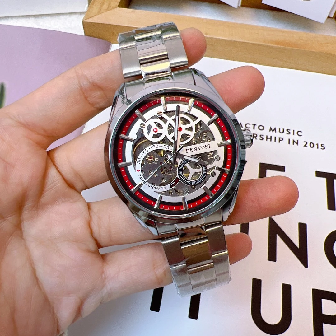 全自动夜光机械镂空腕表机械防水高档名表轻奢经典男士手表潮流