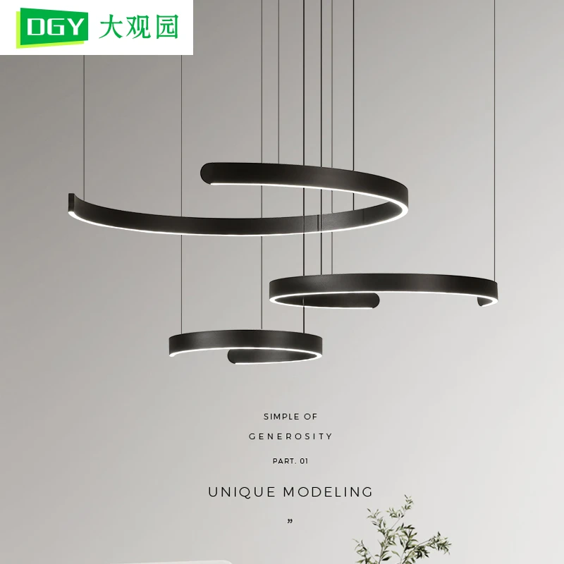 大观园客厅吊灯北欧简约家用大气别墅餐厅房间护眼卧室吊灯具556I