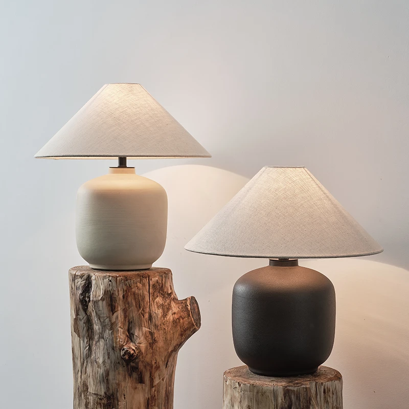 大观园法式中古台灯客厅美式复古侘寂风书房间护眼卧室床头灯300I